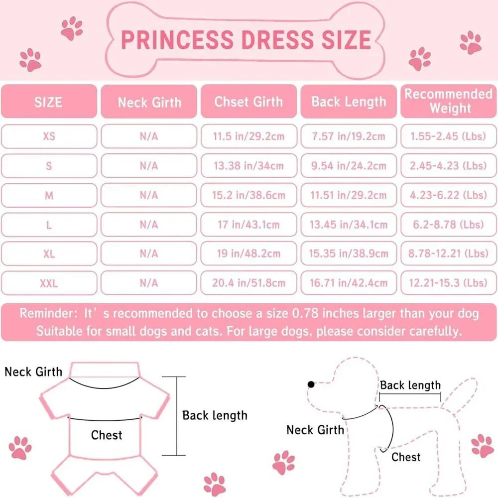 Durable and Elegant Pink Dog Dress for Everyday and Special Occasions